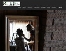 Tablet Screenshot of makeupbydiana.com